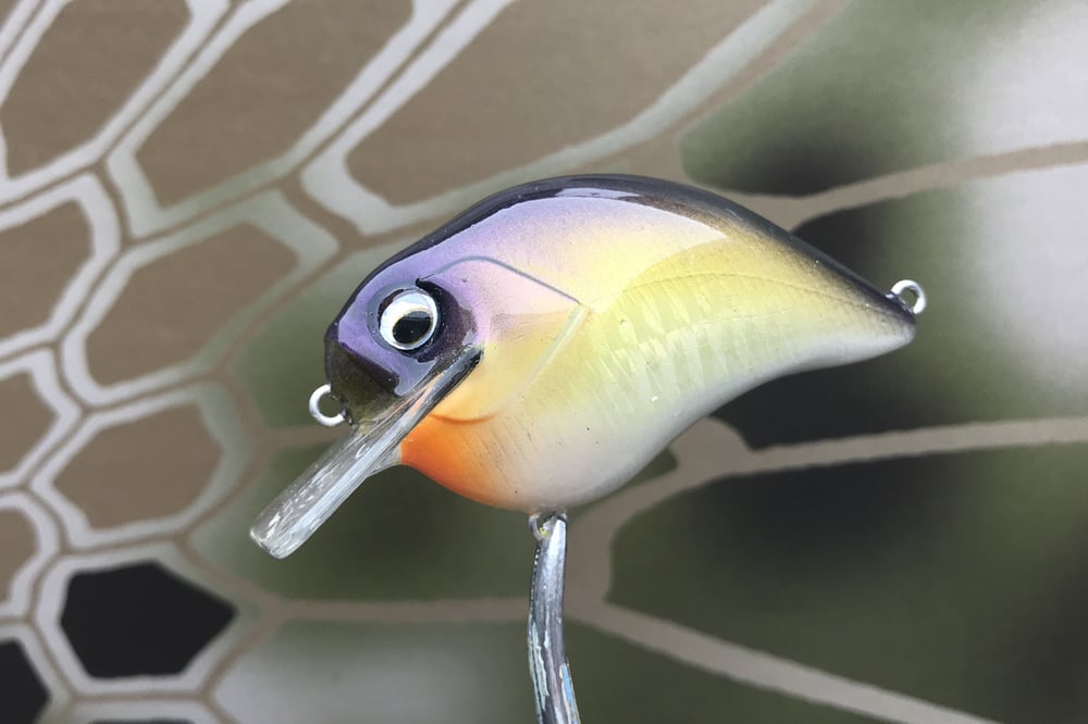 Custom Airbrushed S-CRANK 1.5 Squarebill Crankbait 2896