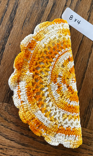Image of Orange Doily Needle Book