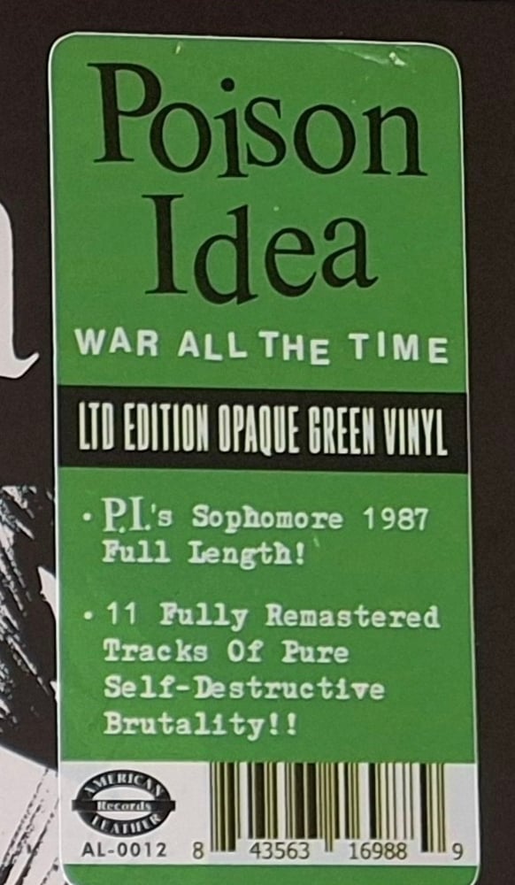 Image of War All The Time L.P.