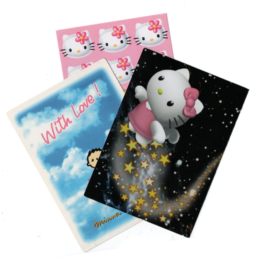 sanrio postcards