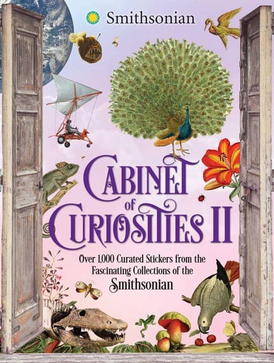 Image of Cabinet of Curiosities II - Sticker Book .