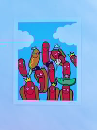 Image 1 of 7 x 9 Print | the great American Hot Dog (limited edition)