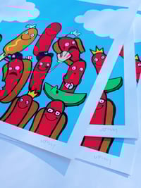Image 2 of 7 x 9 Print | the great American Hot Dog (limited edition)