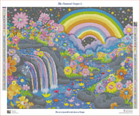 Image 3 of Rainbow River Full Size Diamond Painting by Jess Stempel