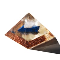 Image 1 of Small:  Sacred Lemurian Quartz / Afghanistan Lapis Lazuli / Gd - 8