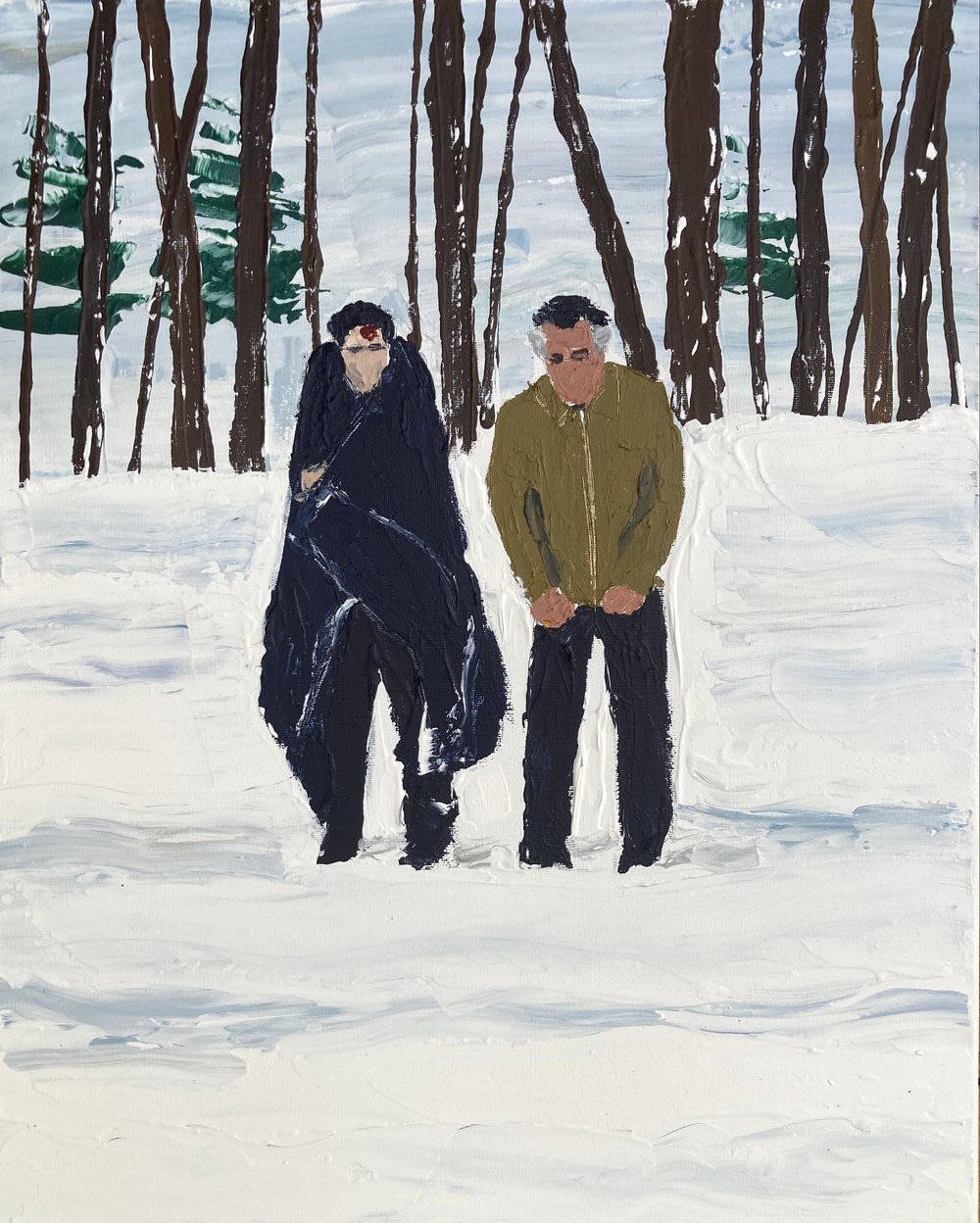 Image of Pine barrens..(original on canvas)