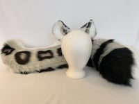 Image 2 of Giant Snow Leopard tail with optional ears