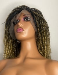 Image 3 of Micro Twist  wig full lace Braids wig 