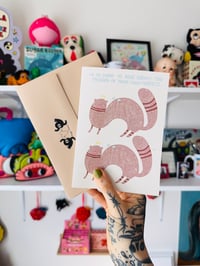 Image 4 of Ferret Birthday Card