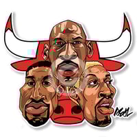 "Tres Toros" sticker