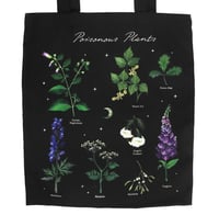 Image 2 of Poisonous Plants Polycotton Tote Bag