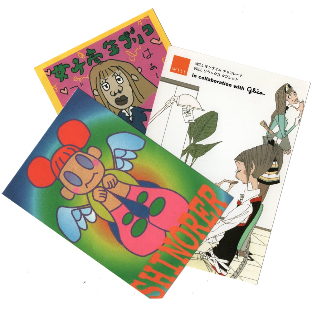 illustration postcards