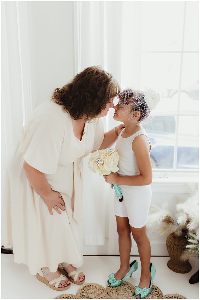 Image of Once Upon a Bride - Heirloom Mom and Me Wedding Dress Minis