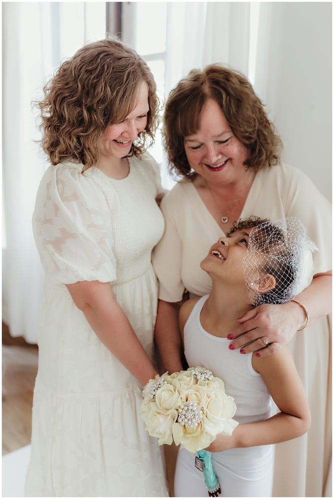 Image of Once Upon a Bride - Heirloom Mom and Me Wedding Dress Minis