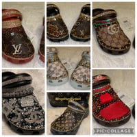 Designer Bling Crocs 
