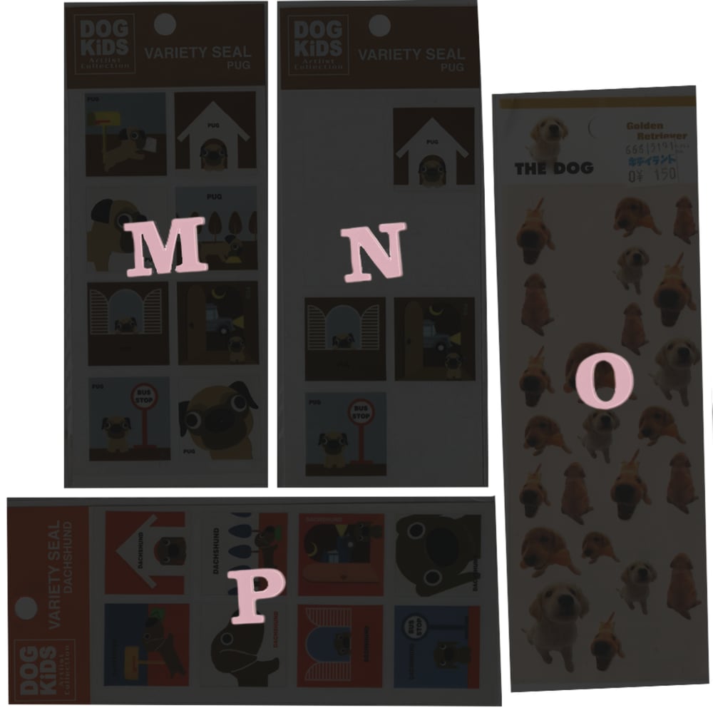 the dog stickers
