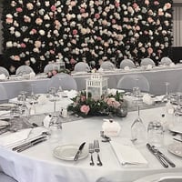 Image 1 of Feature Flower Wall