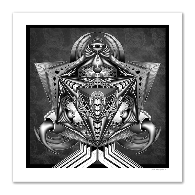 “Hexagenetic” Giclee Print 