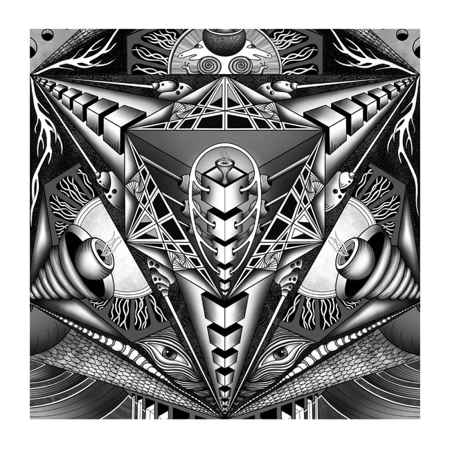 “Hexagenetic” Giclee Print 