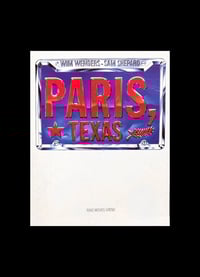 Image 1 of PARIS, TEXAS — WIM WENDERS & SAM SHEPARD