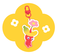 Image 1 of Pikmin gummy charms + sticker sheet