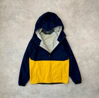Image 2 of Patagonia Torrentshell Pullover 2L H2NO Navy Rugby Yellow Small Mens 