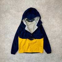 Image 3 of Patagonia Torrentshell Pullover 2L H2NO Navy Rugby Yellow Small Mens 