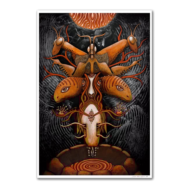 "Cymatic Spawn" Giclée Print