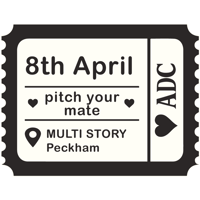 Pitch Your Mate - Peckham - 8th April - FREE for all presenters!