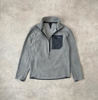 Image 2 of Patagonia R1 Air Half Zip Fleece Pullover Grey Small Mens