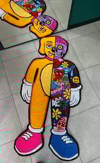 Image 2 of 1/1 Half Dog Half Amazing Tufted Rug