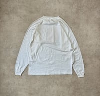 Image 5 of Patagonia Beneficial LS T-Shirt Alaska Guides Print White Medium Vintage