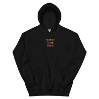 Image 2 of PROTECT TRANS YOUTH  - Multicoloured Embroidery Hoodie