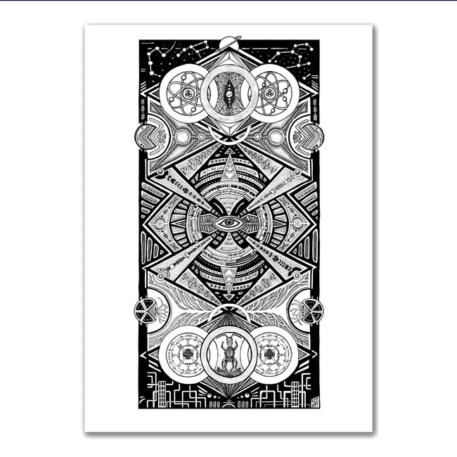 "Mindconstruct" Print