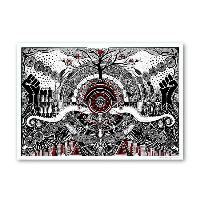  "Every step you take" Print