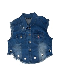 Image 1 of The Toksin x ANONYME - GINA JEANS VEST UPCYCLED
