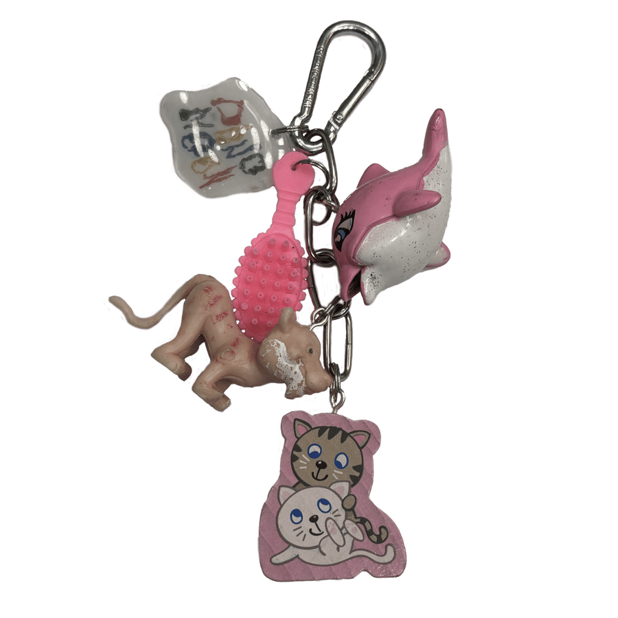 Image of Toy Keychain - Pink! 