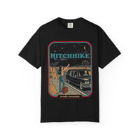 Image 1 of Hitchhike Vintage Graphic T-Shirt — Retro Road Trip Tee