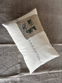 Image 12 of 2 x  GRAPES DESIGN EARLY 20TH CENTURY HAND EMBROIDERED ANTIQUE TURKISH TEXTILE ON CALICO