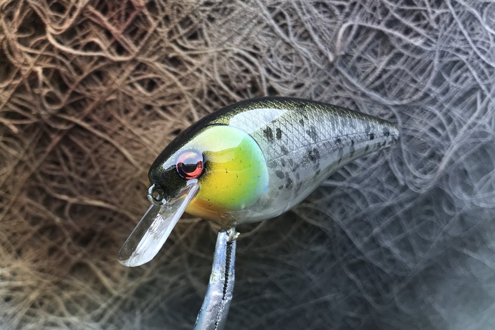 Custom Airbrushed 1.5 Squarebill Crankbait 6675