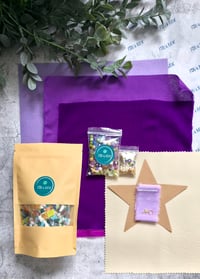 Image 2 of VIOLET SPRING GARDEN TOP-UP KIT For Embellished Star Ornament 