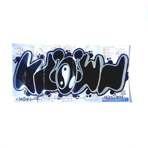 Image of KNOWN TUBE MAP Alien Black 