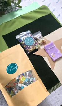 Image 4 of DEEP SAGE SPRING GARDEN TOP-UP KIT For Embellished Star Ornament 