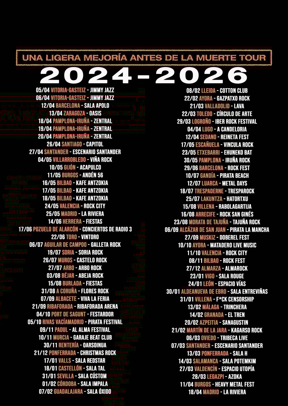 Pack Koma "Una ligera mejoría antes de la muerte" Disco + camiseta