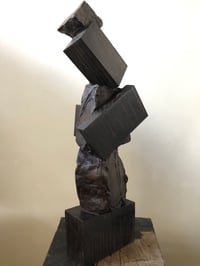 Image 3 of sculpture concrete/wood