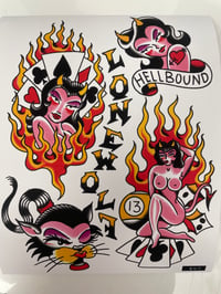 Hotrod babes print 