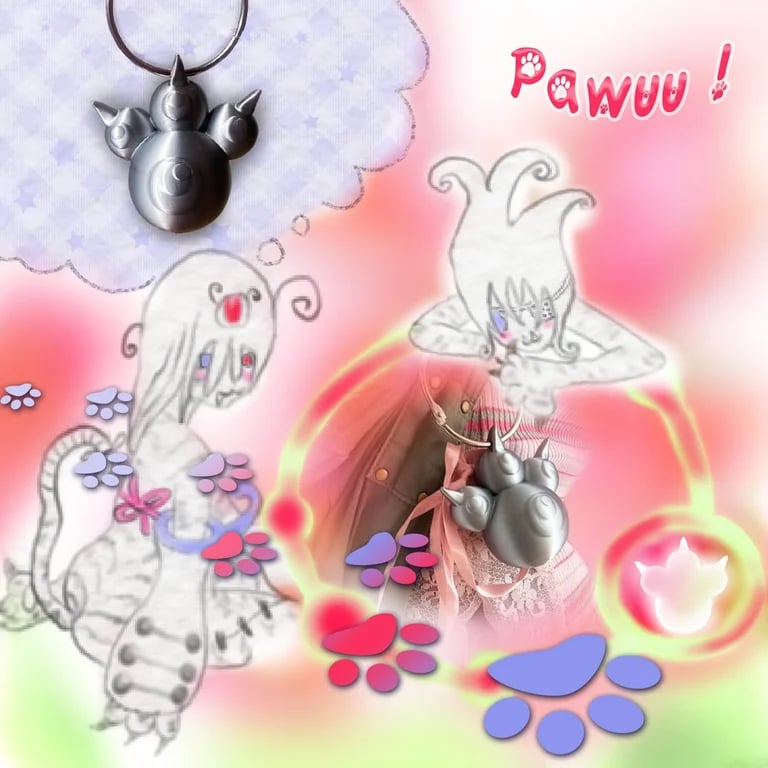 Image of ฅﻌฅ Pawùu『keychain』