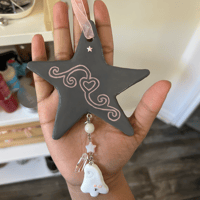 Image 2 of Star angel wall charm ⋆˚࿔