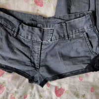 Image 5 of Denim lace top & matching low rise short