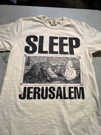Image 2 of SLEEP "JERUSALEM" IVORY T-SHIRT